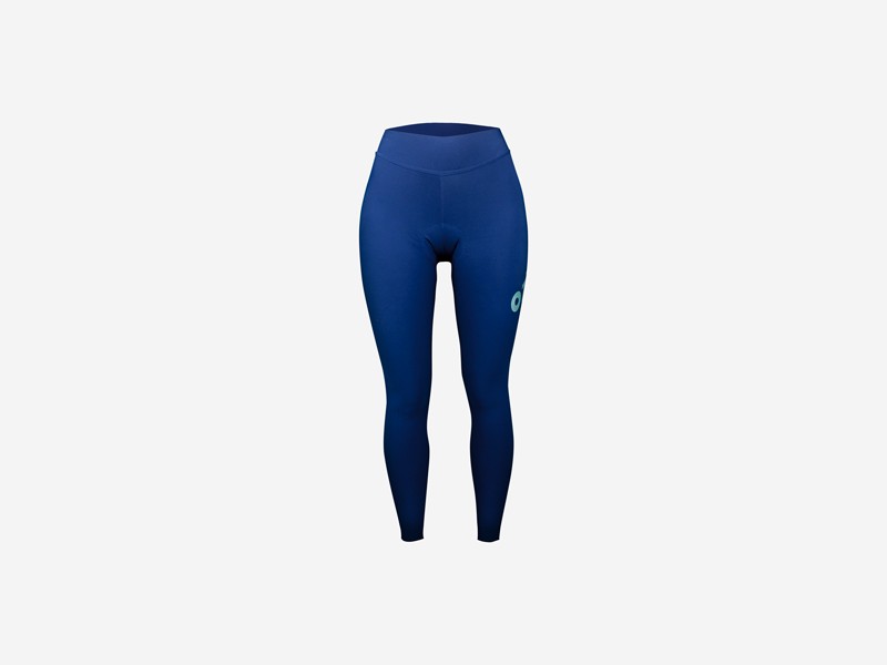 Collant de vélo femme bleu