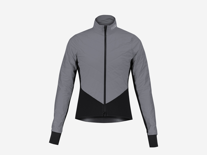 Veste vélo hiver matelassée JAQUE grise